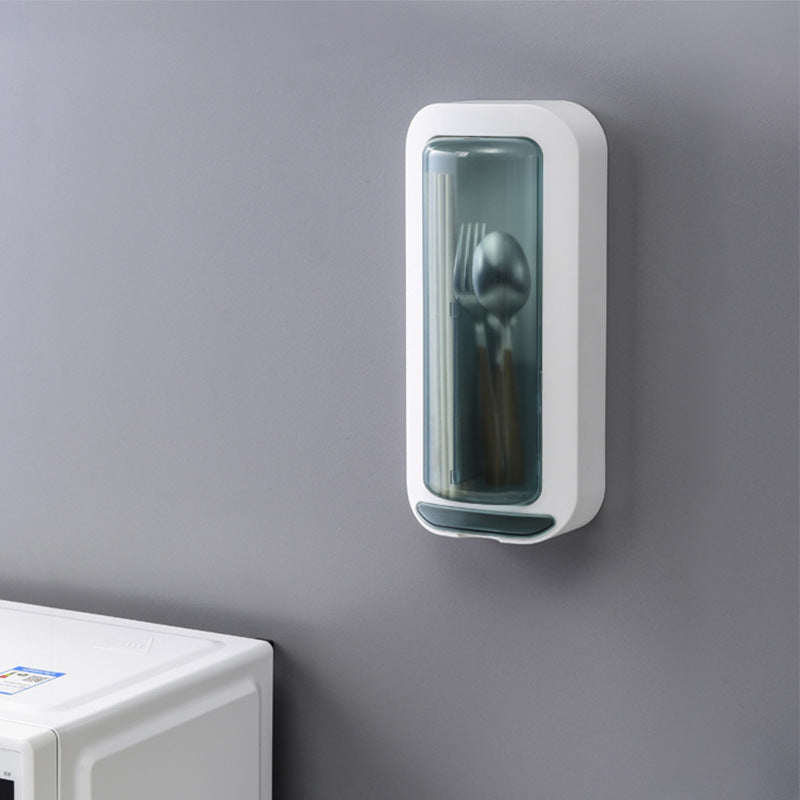 Punch-free Wall-mounted Drain Chopstick Holder