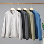 Solid Color Simple Jacket Men's Autumn Lightweight