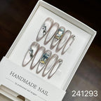 1030- Handmade press on nails fake nails removable