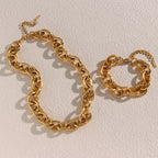 Cool Trendy Thick Straps Bracelet Ornament Women Pi-Mart