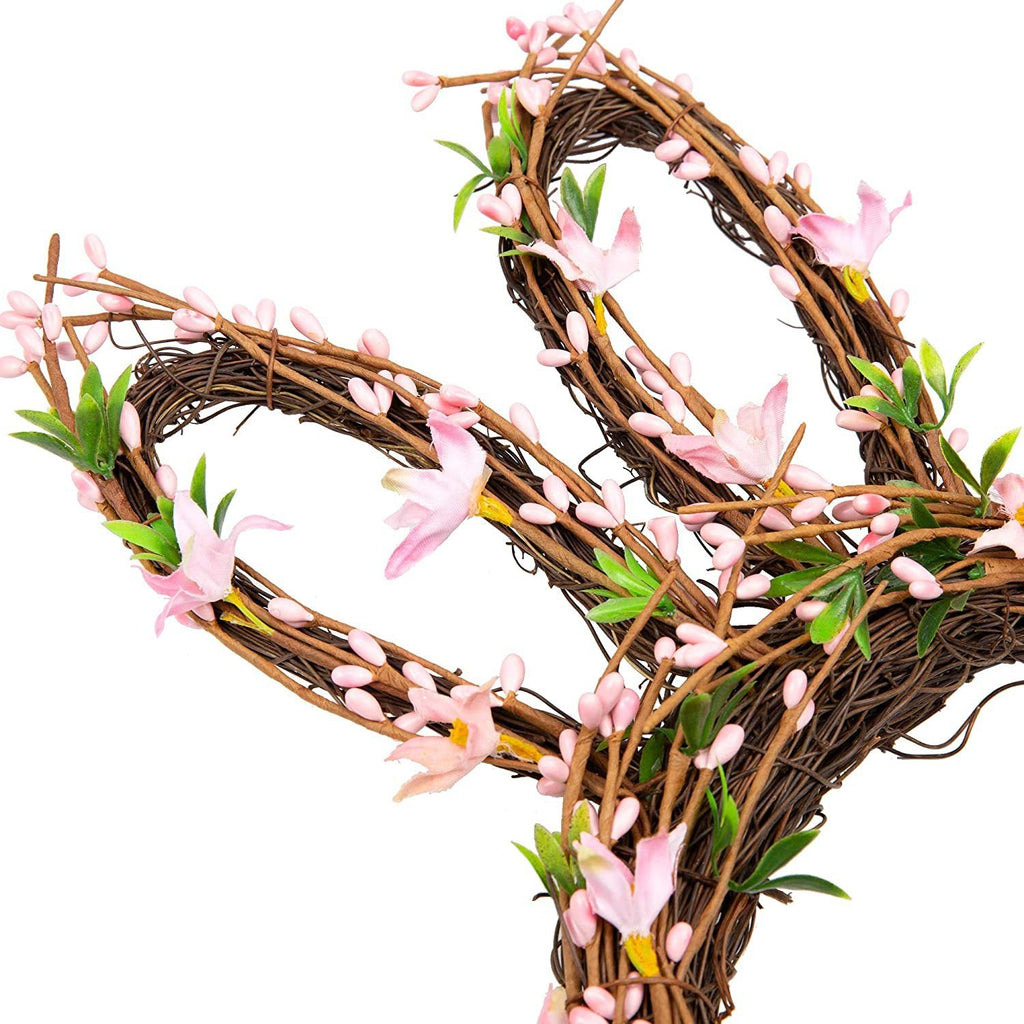 Easter Bunny Garland Family Decoration Props Pi-Mart