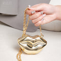 Lip Shaped Small evening Clutch Purse – Stylish Shinny Party Purse, Perfect for Casual Outings, Proms, and Parties – A Unique Fashion Accessory That Turns Heads - SJB-DIAMOND ELITES