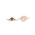 Gold-plated Diamond Beaded Bracelet - Elegant Crystal Bead Bracelet - SJB-DIAMOND ELITES