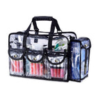 Transparent PVC cosmetic bag, waterproof swimming bag, washing beach bag, large-capacity cosmetic bag, large-capacity storage bag - SJB-DIAMOND ELITES