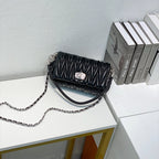 Women's Rhombus Diamond Chain Bag - Small Hobo Crossbody Shoulder Bag - SJB-DIAMOND ELITES