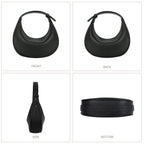 Half Moon Bag, Shoulder Strap Adjustable Shoulder Bag, Hobo Bag for Women - SJB-DIAMOND ELITES