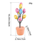 Cartoon Printed Egg Table Decorative Ornaments Pi-Mart