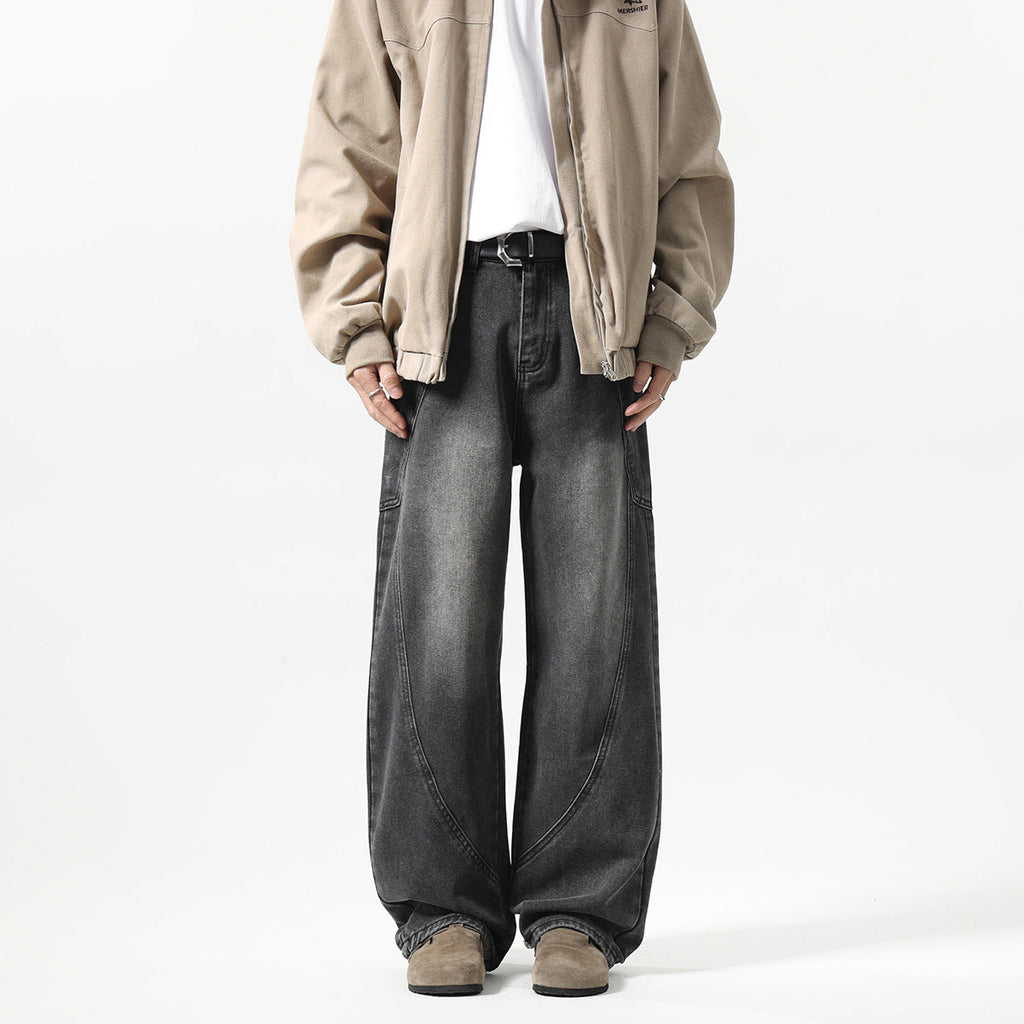 New Men's Matchet Pants Stitching Three-dimensional Design Trousers Lootquake LLC