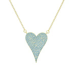 Women's Fashion Personality Heart Temperamental Necklace
