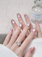 1012- Handmade press on nails fake nails removable