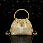 Chic Design Mini Bucket Bag diamond Sling Purse - SJB-DIAMOND ELITES