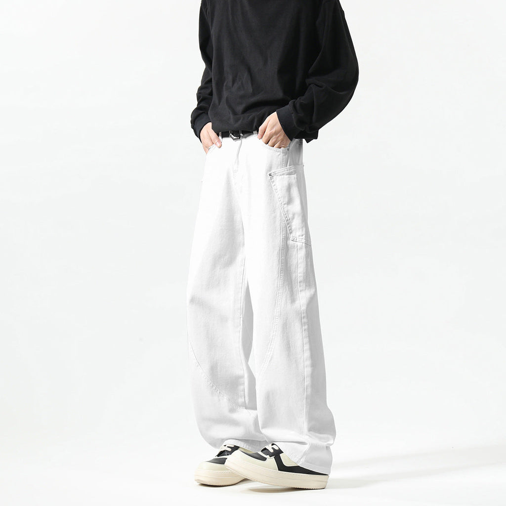 New Men's Matchet Pants Stitching Three-dimensional Design Trousers Lootquake LLC