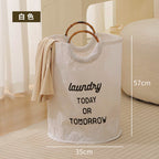 Tote clothes laundry basket household, large capacity pants clothing storage basket, polyester waterproof laundry basket - SJB-DIAMOND ELITES