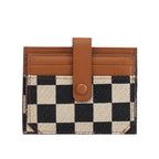 Small card bag female, exquisite high-end compact driver's license card holder, multi-functional canvas ultra-thin card holder - SJB-DIAMOND ELITES