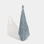 Washed denim hobo bag, underarm shoulder bag, large capacity tote shoulder bag, handbag versatile - SJB-DIAMOND ELITES