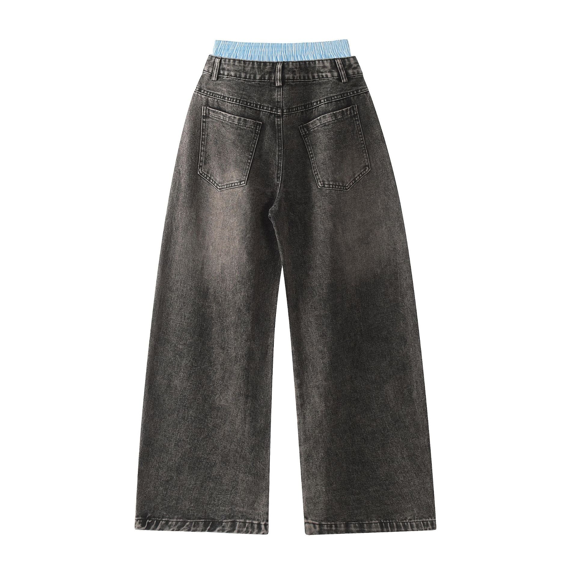 Washed Old Cotton Straight New 2024 Autumn Street Men's Jeans Lootquake LLC