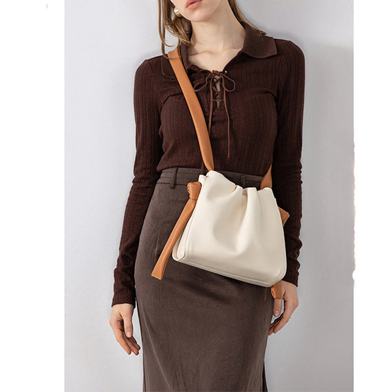 small crossbody bag women, fashionable contrasting color shoulder crossbody women's bag, casual crossbody bag small - SJB-DIAMOND ELITES