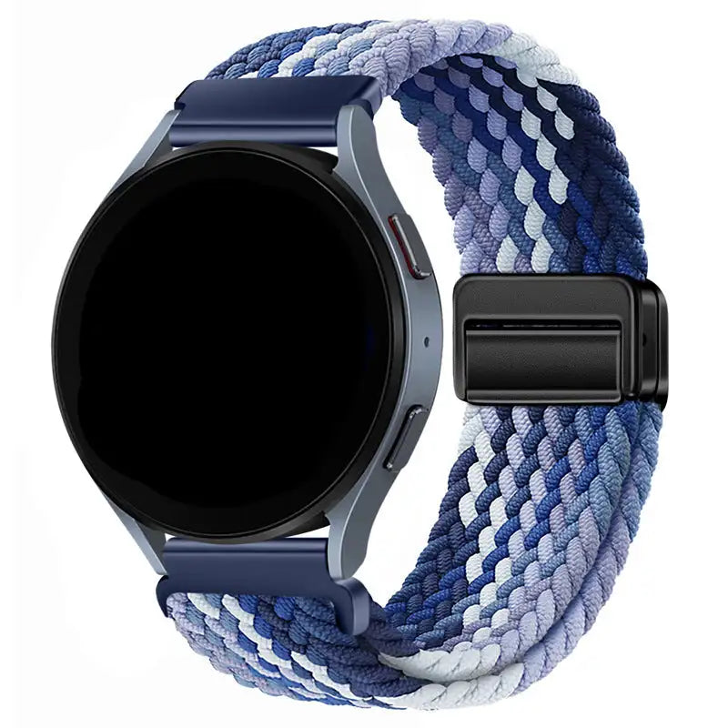 Metal Magnetic Buckle Nylon Braided Stretch Strap - SJB-DIAMOND ELITES