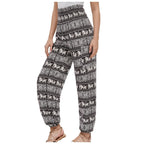 Women's Striped Digital Floral Print Casual Jumpsuit Lootquake LLC