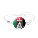 Free Palestine Bracelet | Palestinian Flag Keffiyeh Bracelet (MAC081) - SJB-DIAMOND ELITES