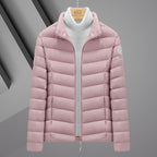 Plus Size Gray Duck Down Warm-keeping Cotton Clothing