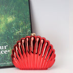 Shell Box Bag, Clutch Purse, Dinner Purse evening Clutch Purse Party, Prom Bag, Party Purse, - SJB-DIAMOND ELITES