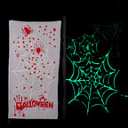 Halloween luminous light curtain pumpkin ghost spider web haunted house secret room horror blood gauze atmosphere layout props - SJB-DIAMOND ELITES