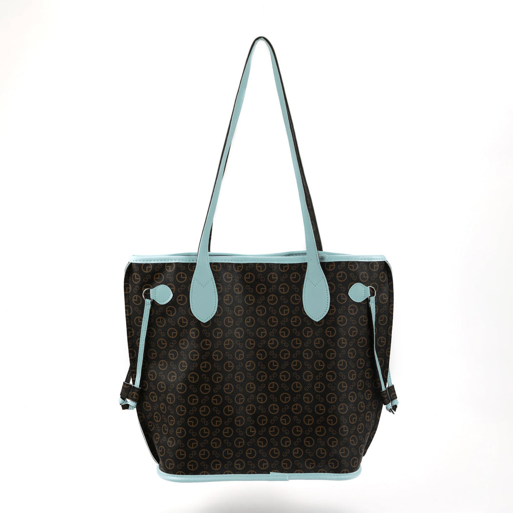 Ladies printed shoulder bag, versatile large capacity casual tote bag, big shoulder hobo bag - SJB-DIAMOND ELITES
