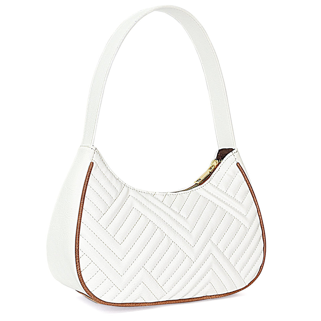 Quilted embroidered plaid armpit women's bags, women's hobo bags, small hobo bags for women, - SJB-DIAMOND ELITES