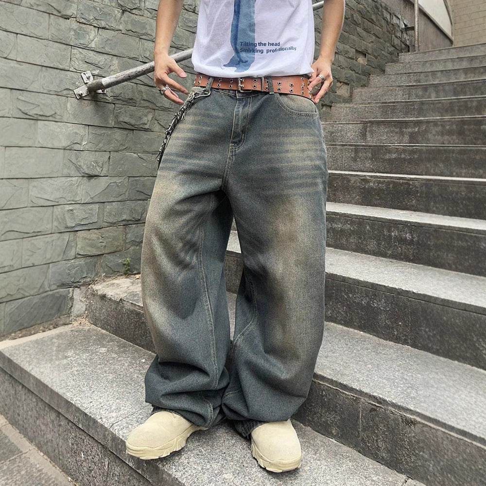 Fashion Personality Vintage Jeans For Men Lootquake LLC