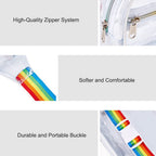 PVC Transparent Belt Bag – Adjustable Shoulder Strap Crossbody Fanny Pack for Sports & Travel – Waterproof Chest Purse with Stylish Design - SJB-DIAMOND ELITES