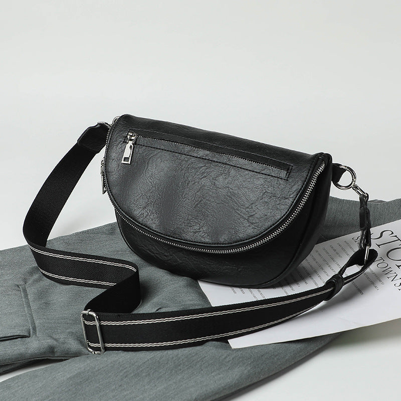 Elegant Small Crossbody Bag – Stylish Saddle Purse with Multiple Pockets, Perfect for Women's Everyday Use - SJB-DIAMOND ELITES