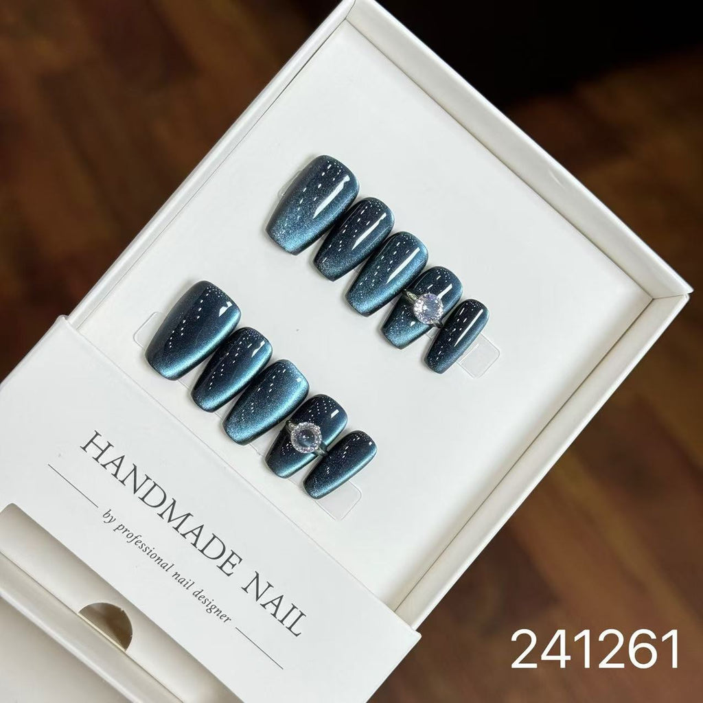 1030- Handmade press on nails fake nails removable
