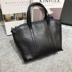 Genuine leather bag cowhide shoulder tote purse - SJB-DIAMOND ELITES