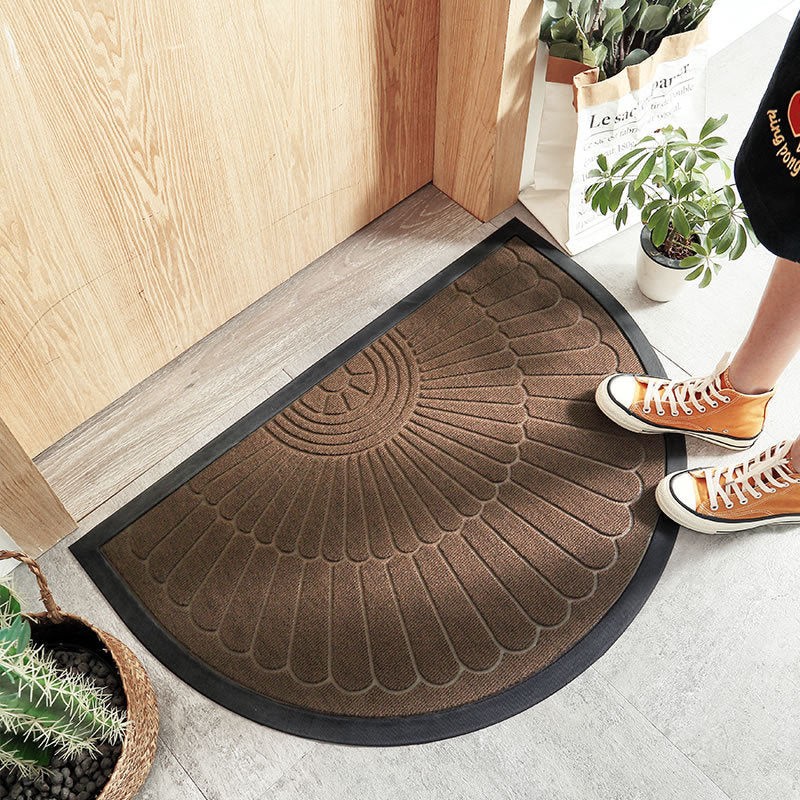 Retro Semicircle Anti-slip Floor Mat Pi-Mart
