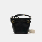 Women's Versatile Pin Buckle Ornament Bag – Stylish Ribbon Shoulder Crossbody Bucket Bag & Small Shoulder Bag Purse hobo