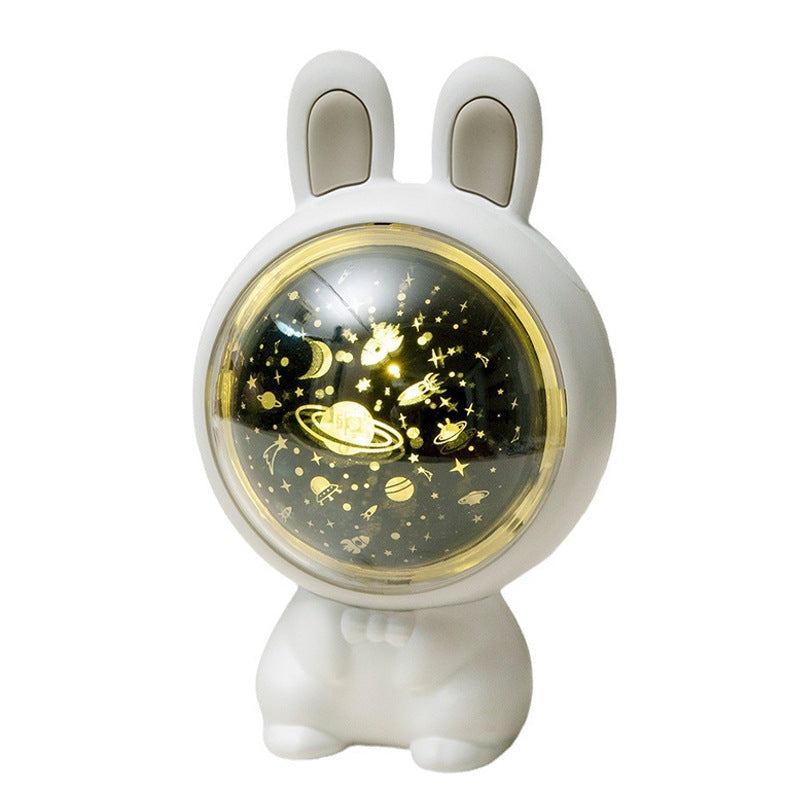 Creative Rabbit Star Light Projector Lamp Children Home Decor Pi-Mart