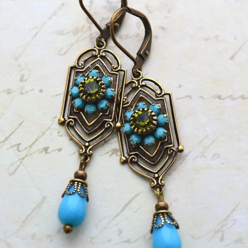 European And American Retro Earring Pendant For Ladies Lootquake LLC