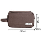 Cosmetic bag, business trip toiletries storage bag, three-layer dry and wet separation men's toilet bag, makeup bag organizer,Makeup bag with compartments, - SJB-DIAMOND ELITES