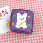 Period Bag for Women, Cute Sanitary Napkin Storage Bag, Portable Period Pouch, Sanitary Pads Bag,Tampons Holder for Purse - SJB-DIAMOND ELITES