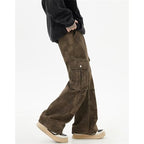 High Street Pu Shuai Camouflage Slacks Male Autumn Trousers Lootquake LLC