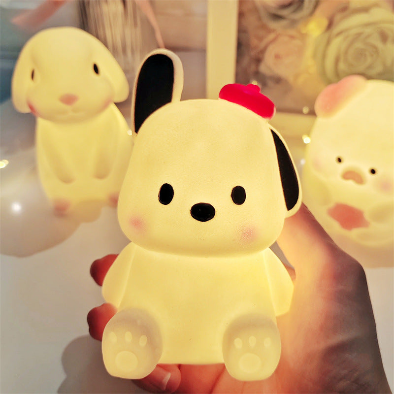 Cartoon Luminous Toy Children Cute Led Small Night Lamp Pi-Mart