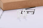 European And American Entry Lux U-shaped Earrings Female Simple Solid Lootquake LLC