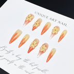 0979- Handmade press on nails fake nails removable