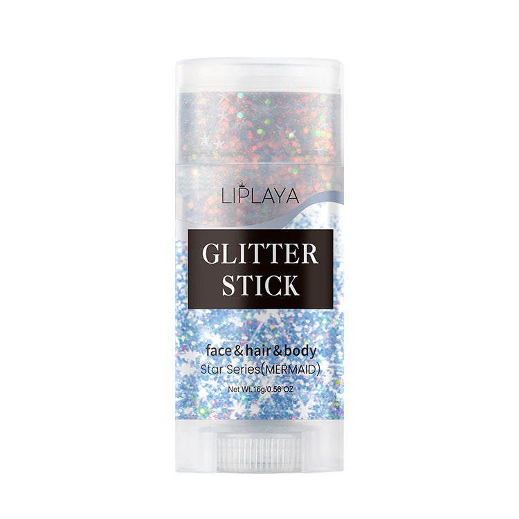 Sequins Stick Three-color Magic Eye Shadow Convenient Pi-Mart