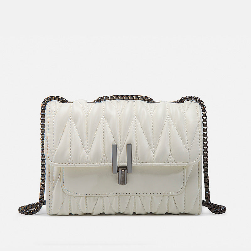 Embroidery Camellia Chain bag crossbody shoulder - SJB-DIAMOND ELITES