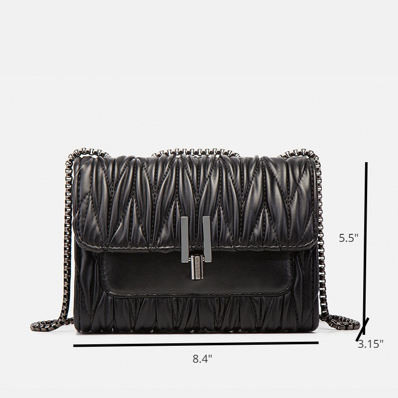 Embroidery Camellia Chain bag crossbody shoulder - SJB-DIAMOND ELITES