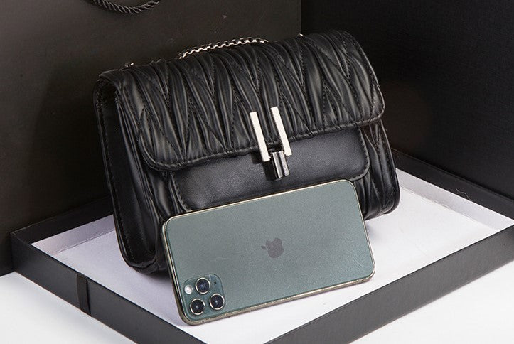 Embroidery Camellia Chain bag crossbody shoulder - SJB-DIAMOND ELITES