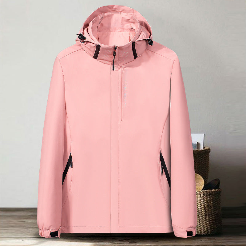 Thin Shell Jacket Waterproof Windbreaker Jacket Pi-Mart