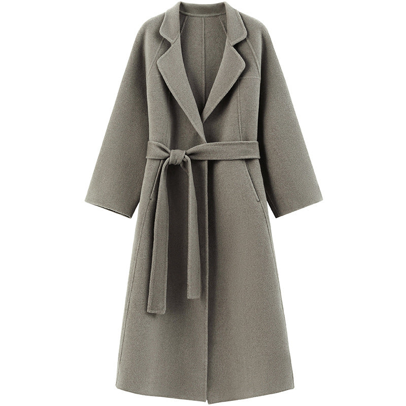 Fashion Loose Cool Woolen Coat Women Pi-Mart